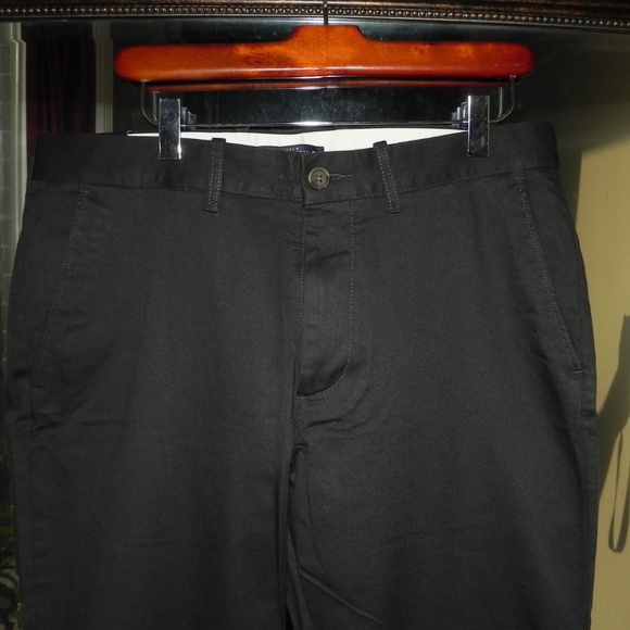 NWT Flex chino straight-fit 32x32 CHARCOAL DUST - Picture 2 of 7